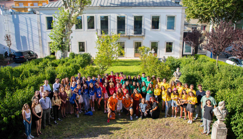 Participantes da Academia Politécnico Lx nos serviços da presidência do IPL