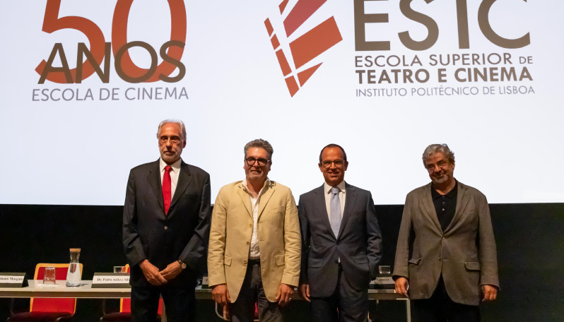 presidente do IPL, presidente da ESTC, ministro da Cultura e diretor do departamento de Cinema 