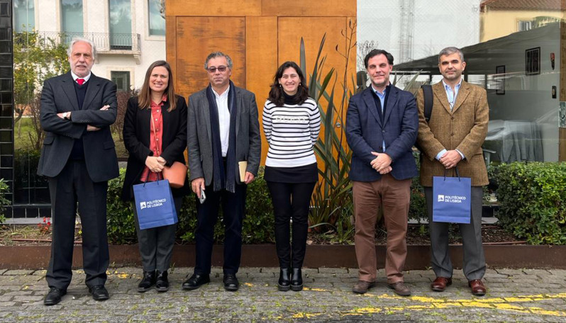 Comitiva da Câmara Municipal de Lisboa visita o IPL