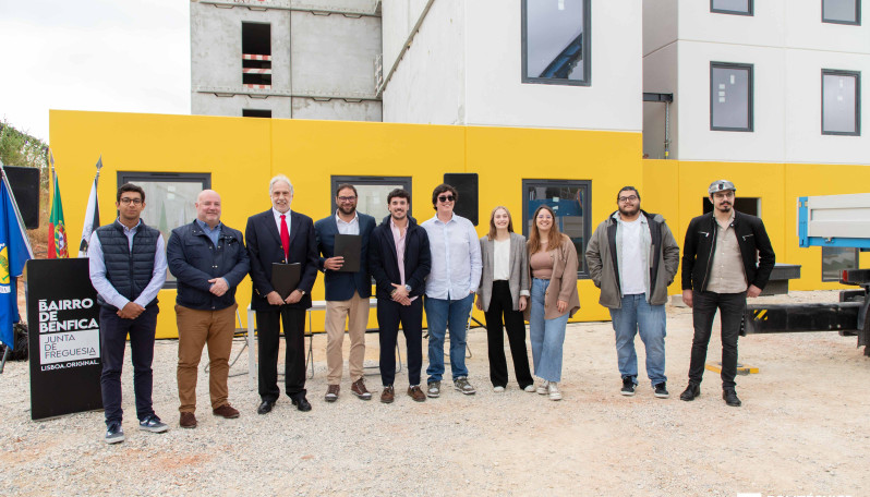 Associações de estudantes na Assinatura do Protocolo SAS-IPL com Junta de Freguesia de Benfica