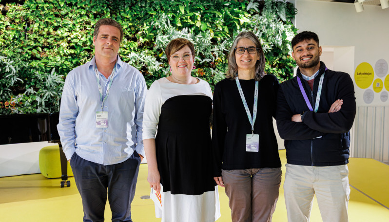 Comitiva do IPL no U!REKA Connects 2025 em Helsínquia