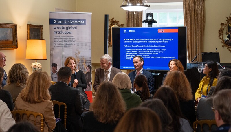 Presidente do IPL representou o CCISP em iniciativa luso-britânica