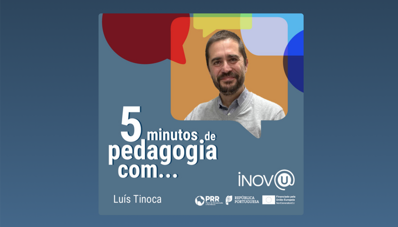 Capa 5 minutos de pedagogia com Luís Tinoca