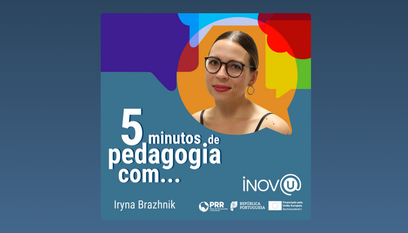 Capa 5 minutos de pedagogia com… Iryna Brazhnik