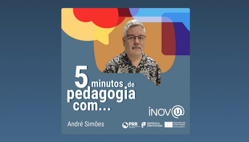 Capa 5 minutos de pedagogia com… André Simões