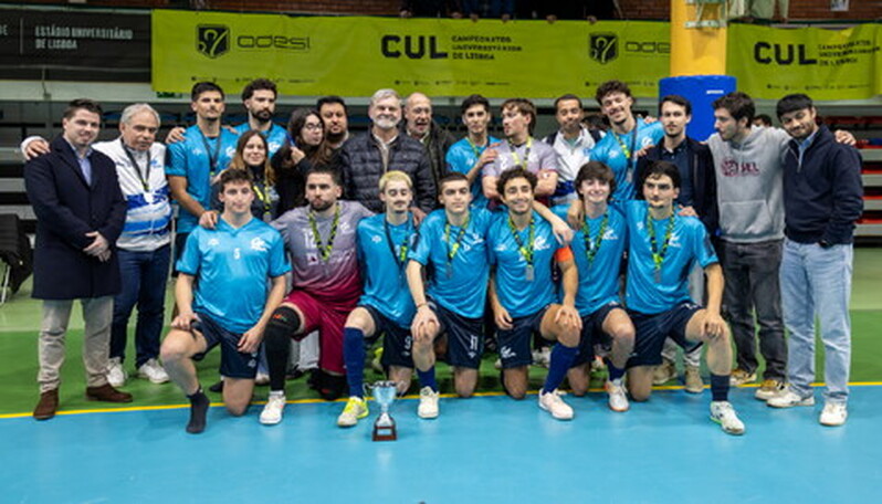 Associação de Estudantes do ISEL alcançou 2.º lugar no Campeonato Masculino de Futsal