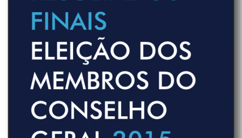 Resultados Finais da eleição dos membros do Conselho Geral do Instituto Politécnico de Lisboa