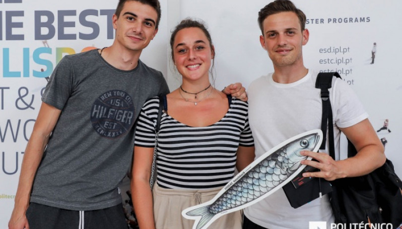 Estudantes internacionais do Politécnico de Lisboa