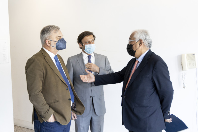 António Belo, André Sendim e António Costa