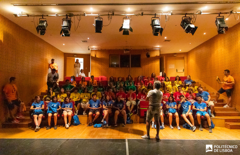 Participantes da Academia Politécnico Lx na ESTC