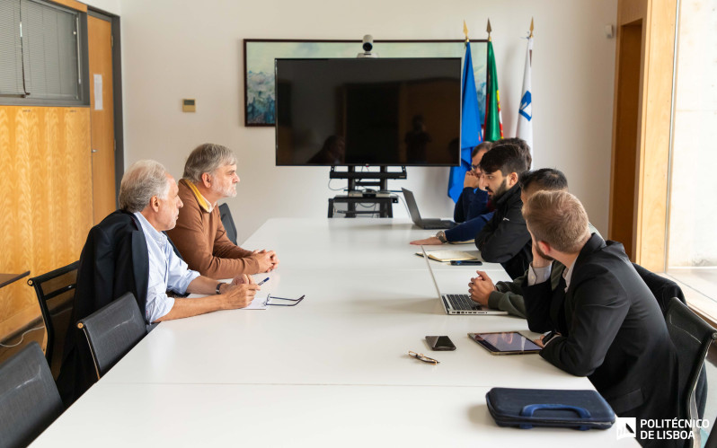 reunião da direção do IPL e dirigentes associativos