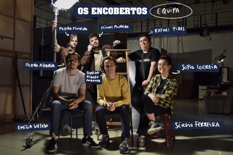 Equipa da curta-metragem Encobertos