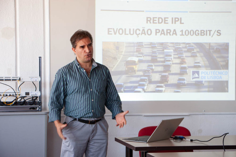 Modernização da rede de dados do IPL