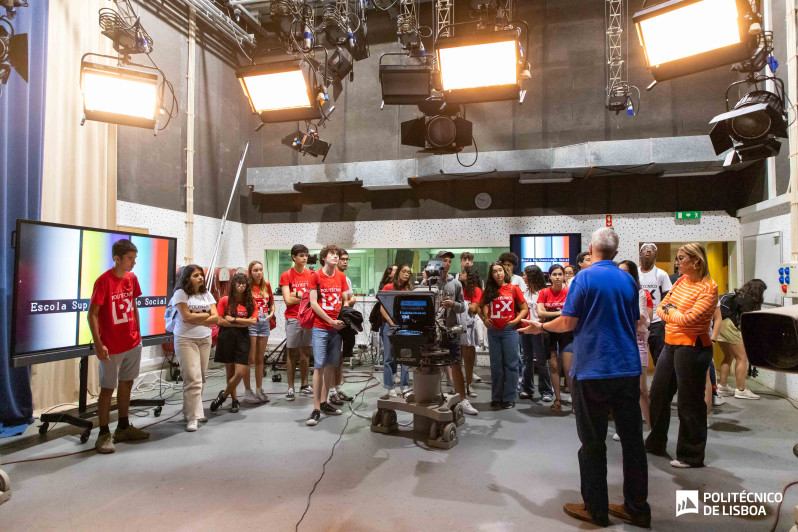 Participantes da Academia Politécnico Lx na ESCS