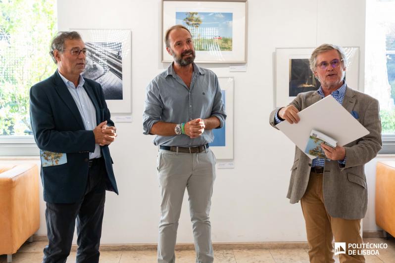 Manuel Matos, Gustavo Alva Rosa e Fernando Melício na Quarta Edição da exposição de fotografia ErasmusDays