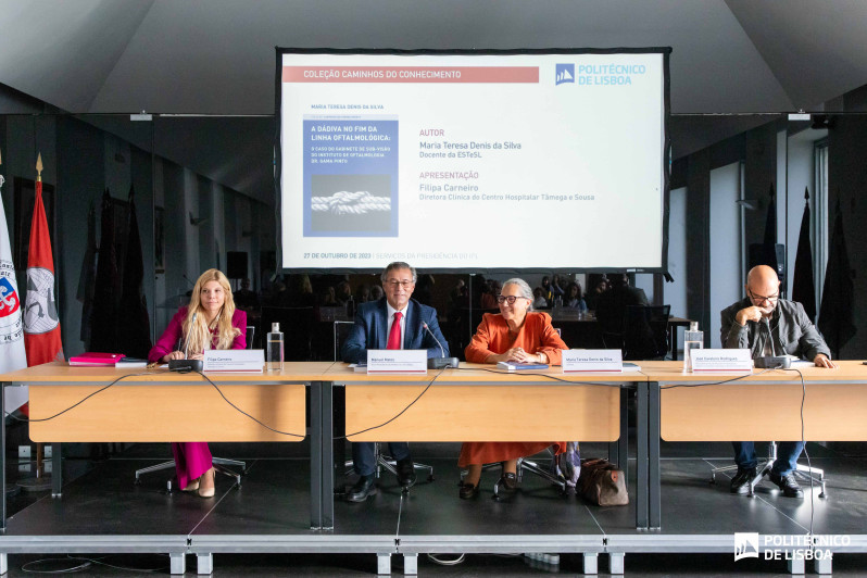 Lançamento do livro “A Dádiva no Fim da Linha Oftalmológica: O Caso do Gabinete de Sub-Visão do Instituto de Oftalmologia Dr. Gama Pinto”