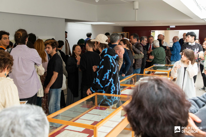 Inauguração da exposição "Ruy de Carvalho na Escola do Teatro do Conservatório Nacional (1946-1951)"