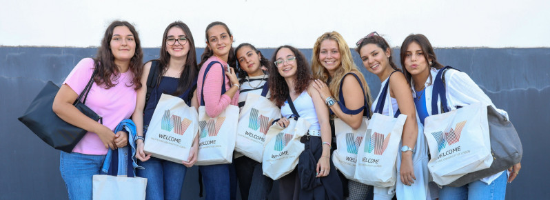 estudantes no evento Welcome IPL 2024