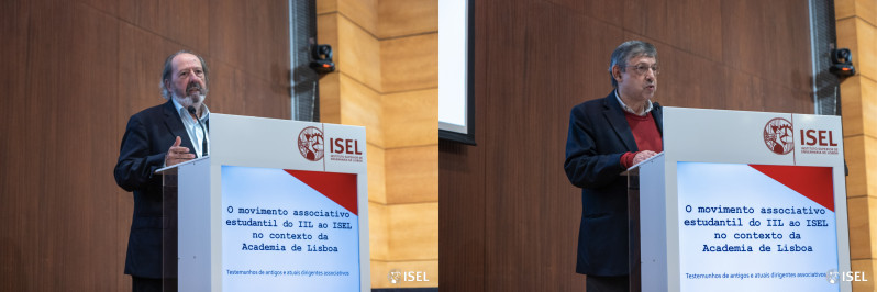 Jose Pacheco Pereira e José Manuel Jara - ISEL 2024