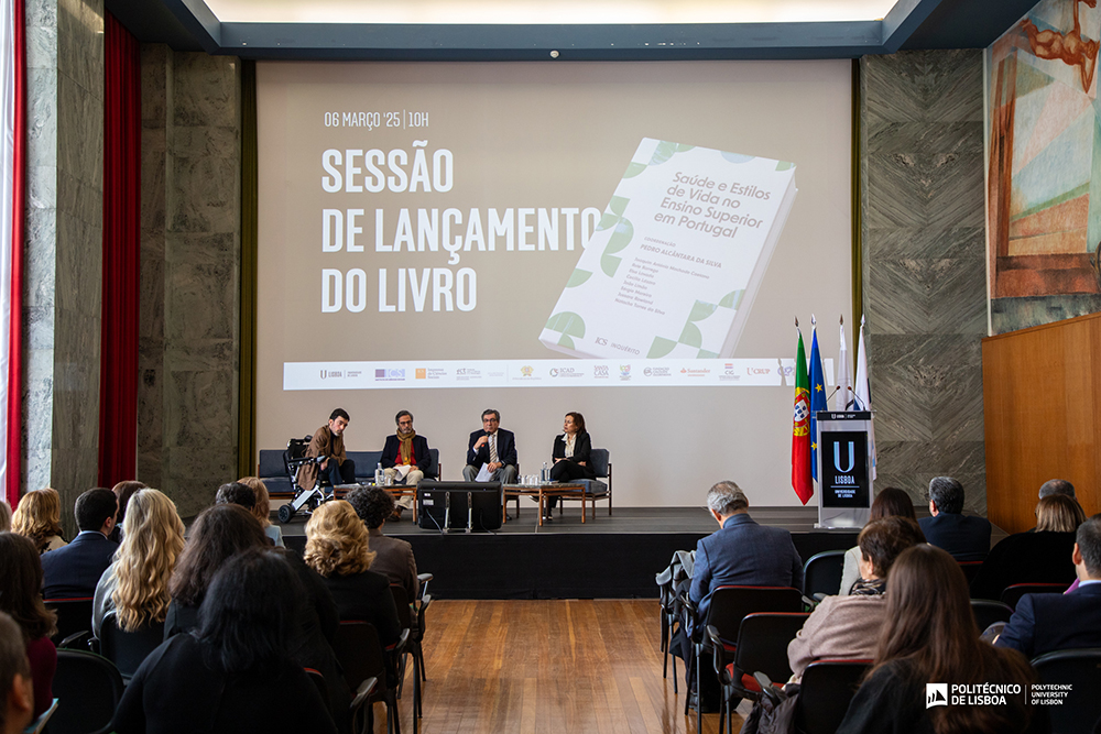 Sessão de Lançamento do livro “Saúde e estilos de vida no ensino superior em Portugal”