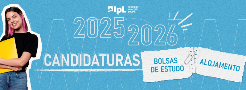Candidaturas Alojamento + Bolsas SAS IPL