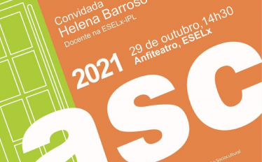imagem dividida em duas cores, verde e laranja com o texto: asc, 2021, 29 de outubro, 14h30