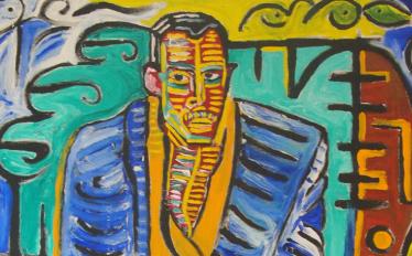 Exposição de pintura "O Poeta com Frio" de Nelson Boggio