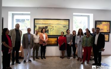 ministra dos Negócios Estrangeiros de Timor no Espaço Artes 