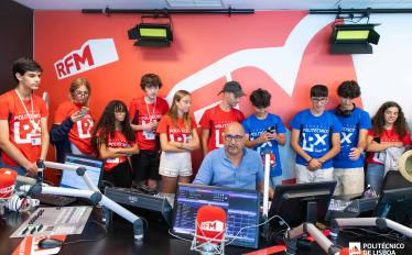 Participantes da Academia Politécnico Lx na Rádio Renascença