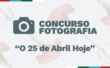 Capa do Concurso Fotografico 25 de abril na ESCS
