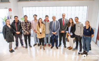 Secretário de Estado do Ensino Superior visita a residência de estudantes do IPL
