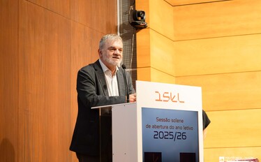 Presidente do IPL na abertura do ano letivo do ISEL