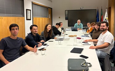 Foto de Grupo com os Presidentes Associações de Estudantes e o Presidente do IPL