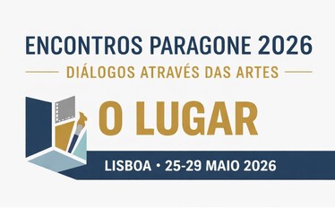 Capa 2.ª edição dos Encontros Paragone - Diálogo através das artes