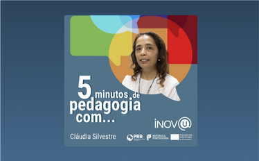 Capa 5 minutos de pedagogia com… Cláudia Silvestre