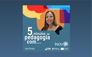 Capa Podcast 5 minutos de pedagogia com… Ana Prata