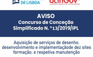 Concurso de Conceção de sites do IPL e unidades orgânicas