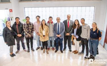 Secretário de Estado do Ensino Superior visita a residência de estudantes do IPL