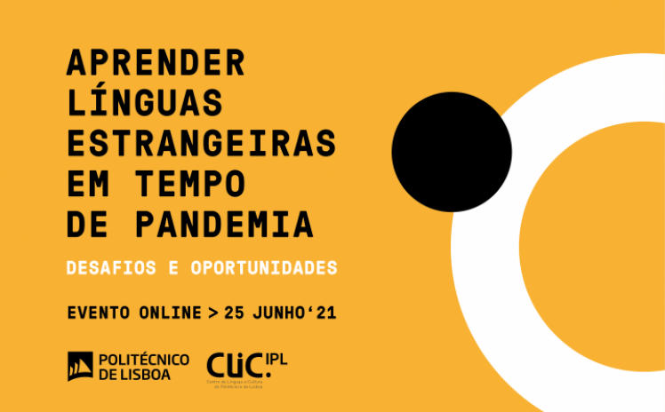 Conferência Aprender Línguas Estrangeiras em Tempos de Pandemia