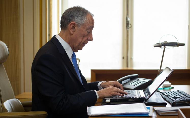 Presidente da República Marcelo Rebelo de Sousa 