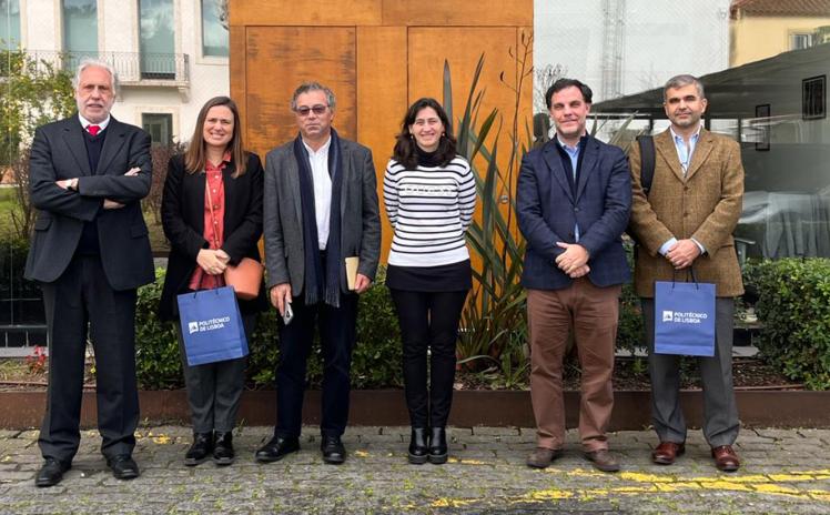 Comitiva da Câmara Municipal de Lisboa visita o IPL