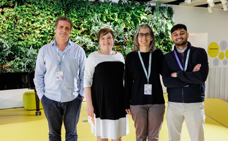 Comitiva do IPL no U!REKA Connects 2025 em Helsínquia