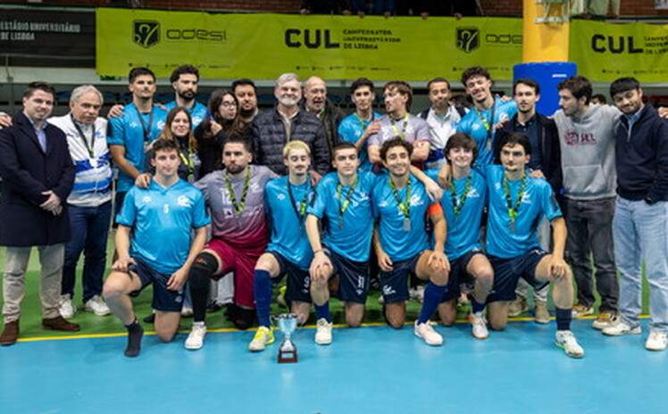 Associação de Estudantes do ISEL alcançou 2.º lugar no Campeonato Masculino de Futsal
