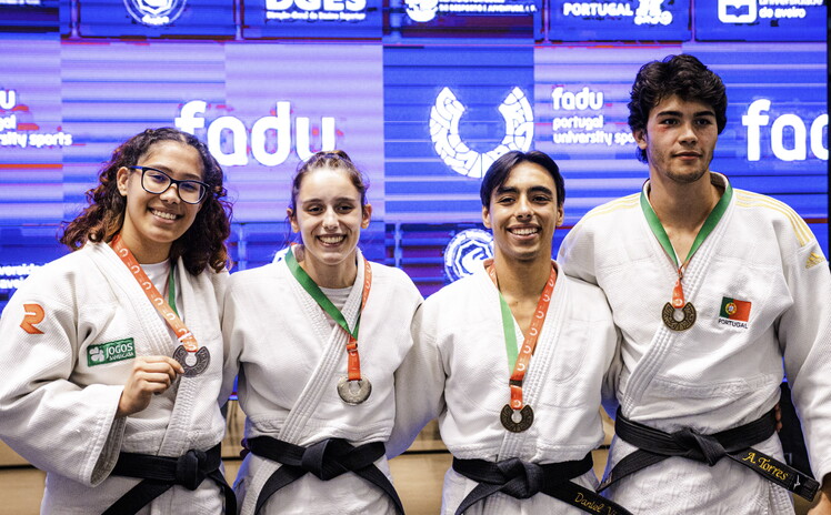 Estudantes-atletas do IPL conquistam medalhas no Campeonato Nacional Universitário de Judo
